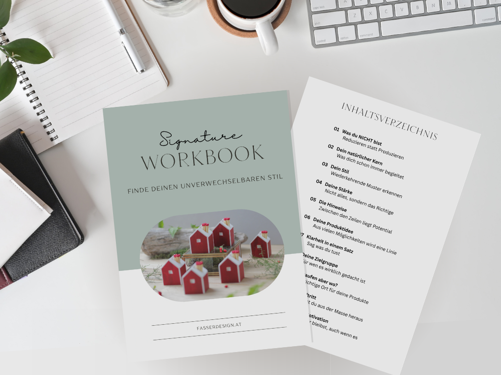 Signature Workbook 2.0 - finde deine Nische, mach dein Kreativ-Business sichtbar – Bild 2